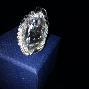 Real Swarovski brand ring. With box